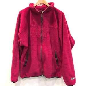 Vintage Helly Hansen Maroon Fleece (Lg)